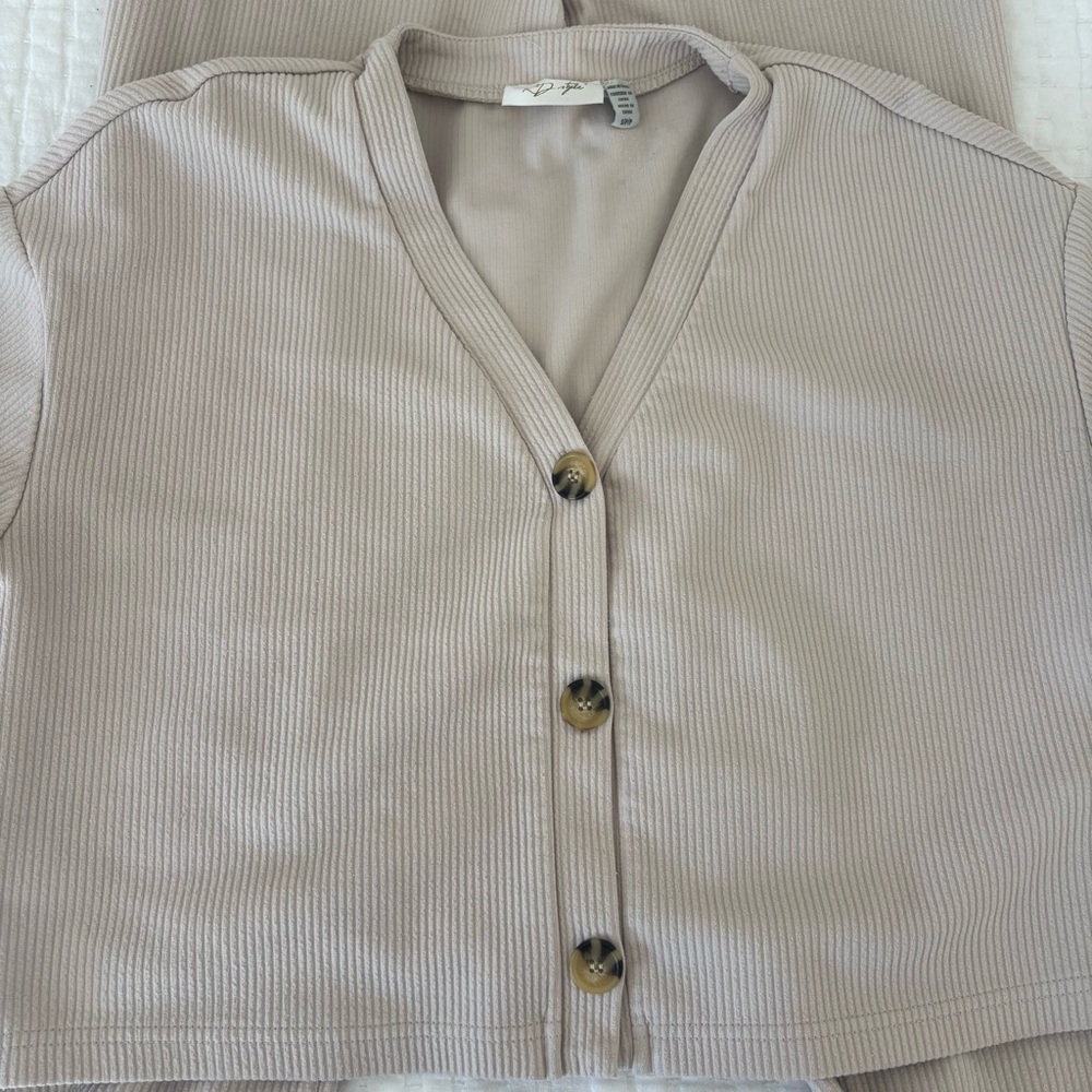 RD Style Ribbed Lounge Set - Picture 4 of 8